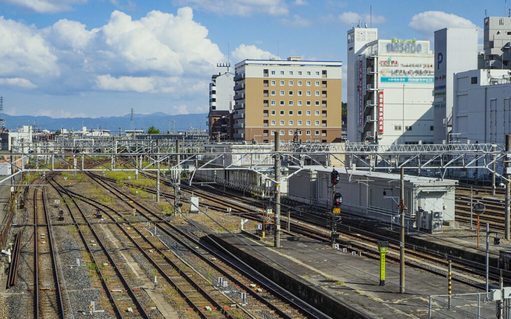 王寺駅の風景